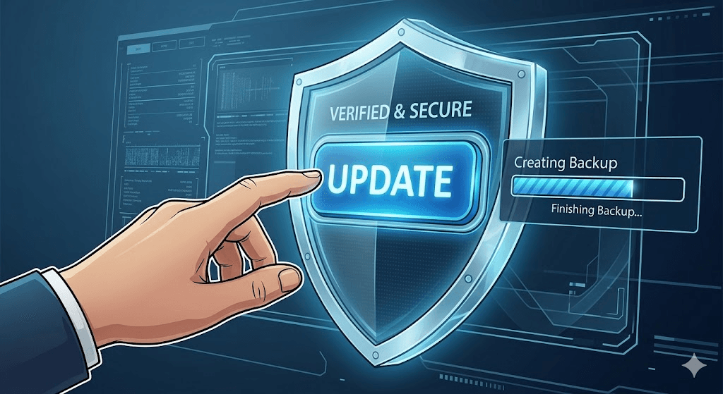 OBS plugin update checklist view used to verify plugins before and after an update